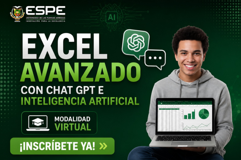CURSO DE EXCEL AVANZADO CON CHAT GPT E IA