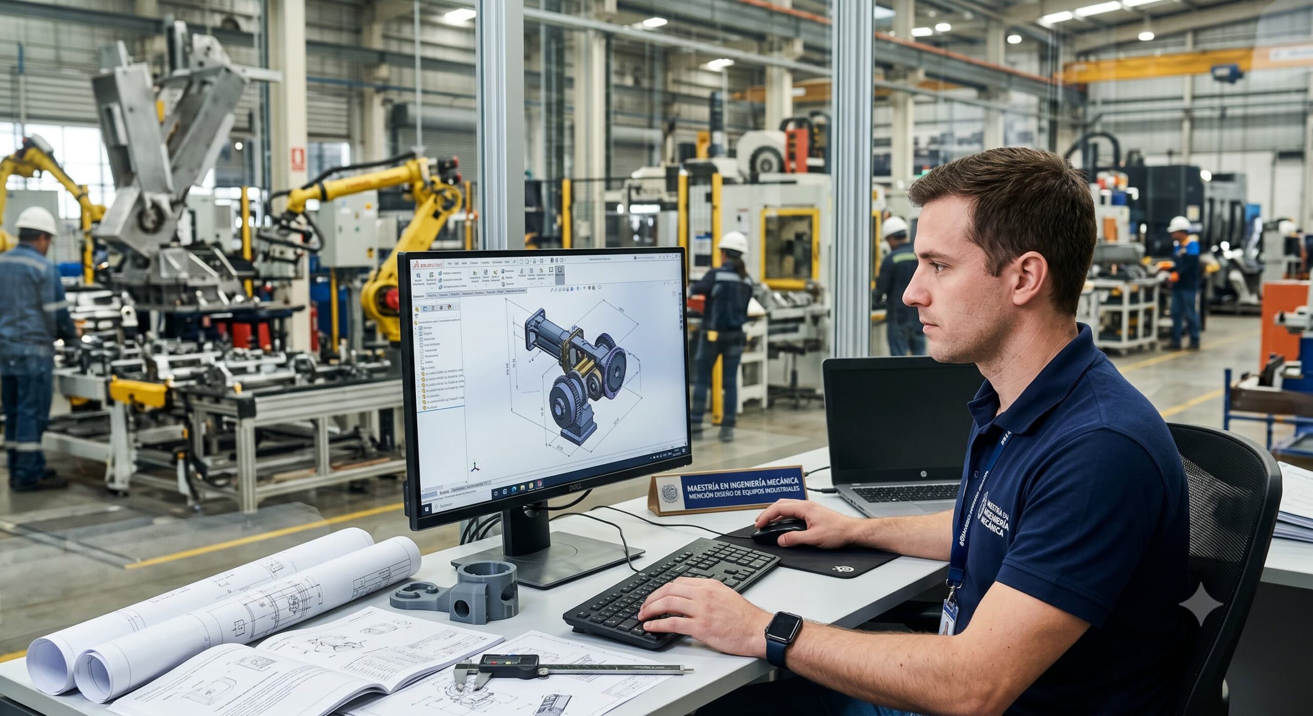 Ingenieria mecanica mención diseño de equipos industriales