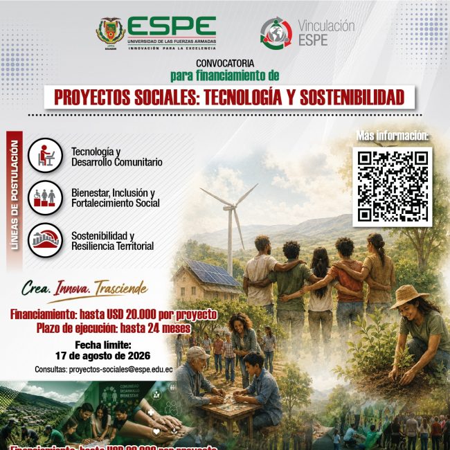 Convocatoria Proyectos Sociales